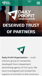 Mobile Screenshot of dailyprofit.ru